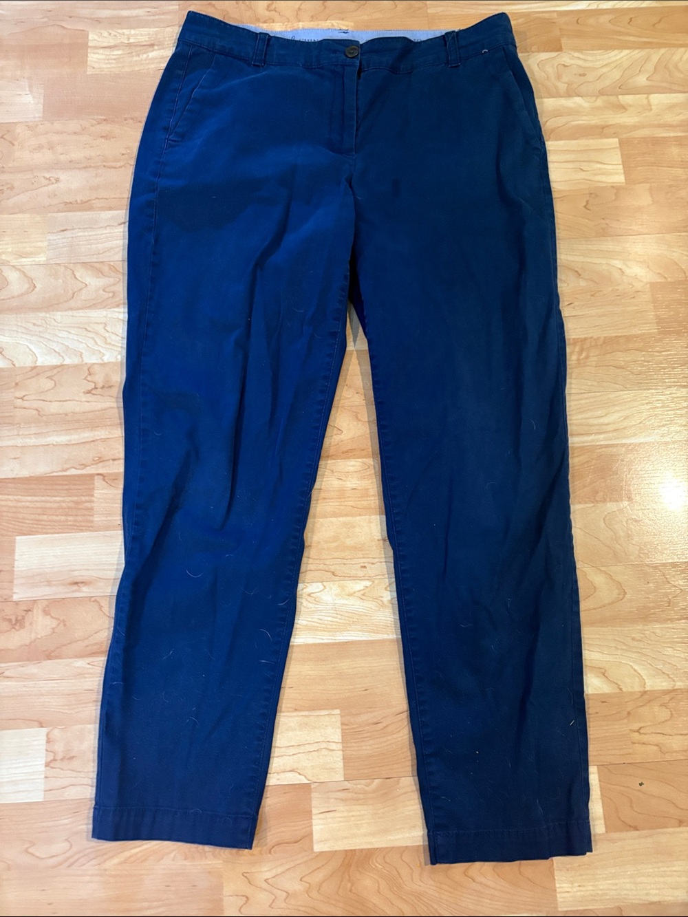 Talbots Navy Blue Women’s Weekend Chinos, Size 10, 28” inseam